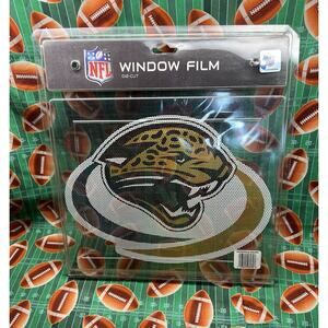 Jacksonville Jaguars Die-Cut Window Film